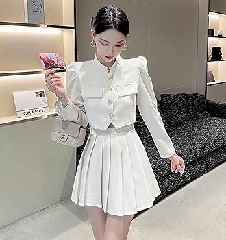 Amazon | [MengFan] スーツセット レディース 秋服 上下